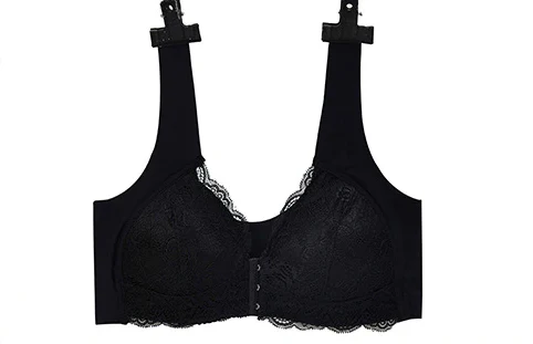 2x Soutien-gorge à dentelle avec fermeture avant – Image 7