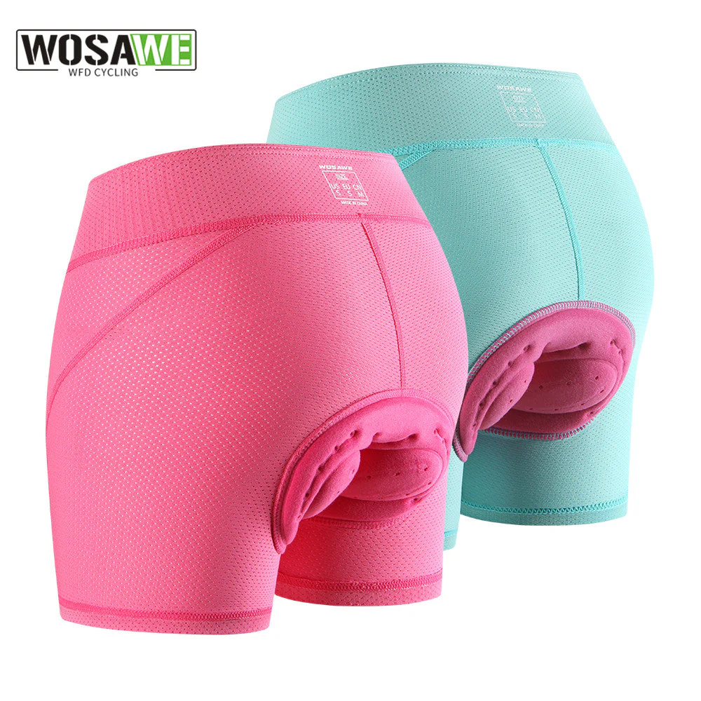Short de cyclisme rembourré en gel 3D pour femme – Image 6