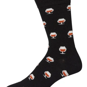 Men's Whiskey Cashmere Crew Socks