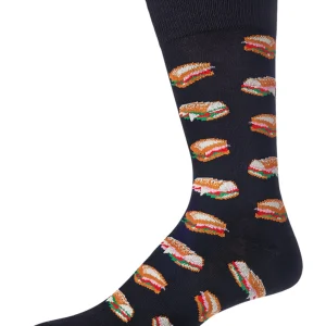 Men's Tasty Hoagies Bamboo Blend Novelty Crew Sock