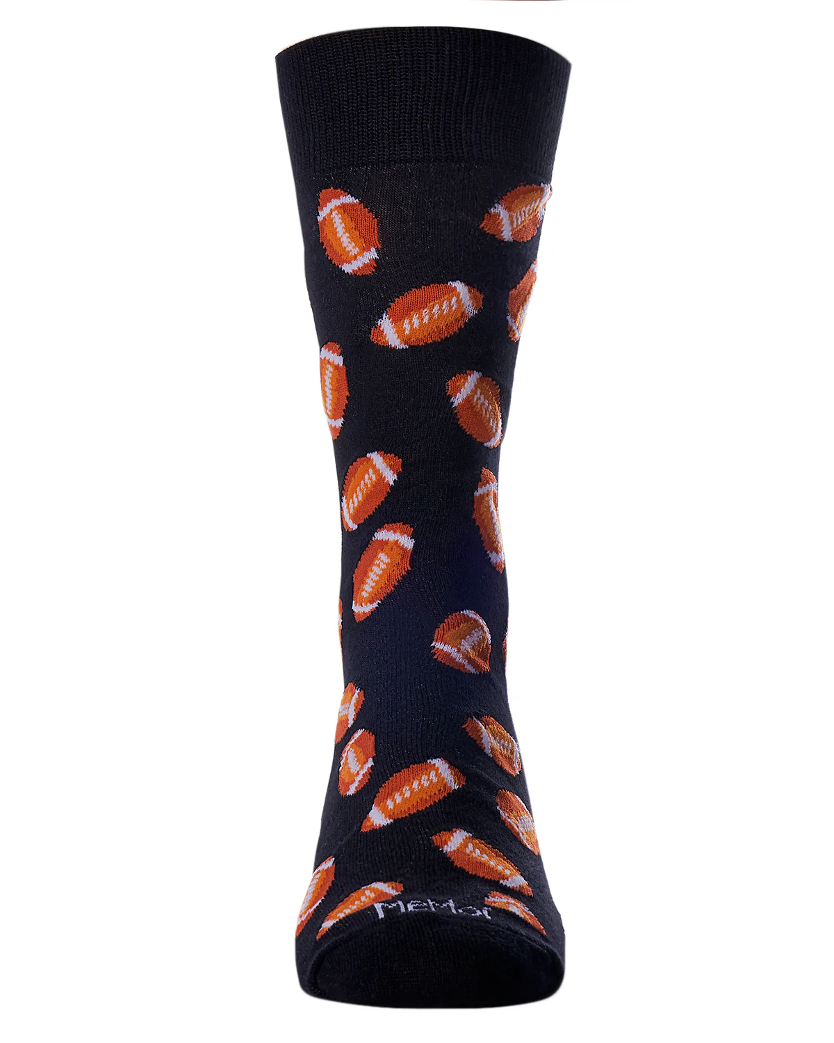 Men's "Football Fan" Rayon from Bamboo Blend Novelty Crew Sock – Image 3