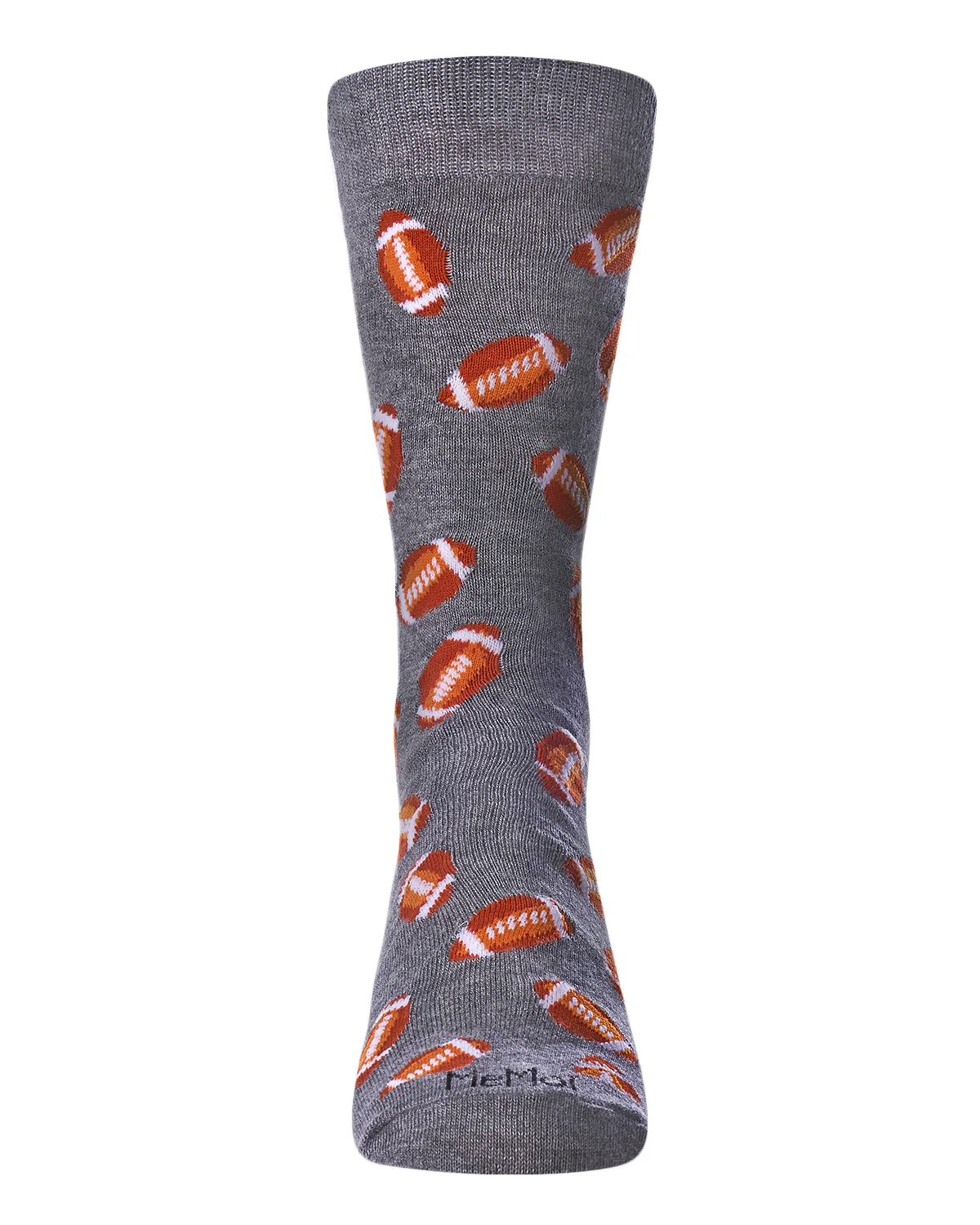 Men's "Football Fan" Rayon from Bamboo Blend Novelty Crew Sock – Image 5