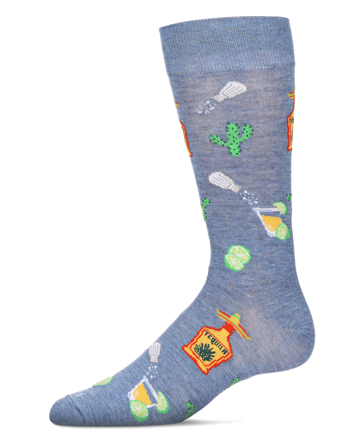 Men's Tequila & Lime Bamboo Crew Socks – Image 2