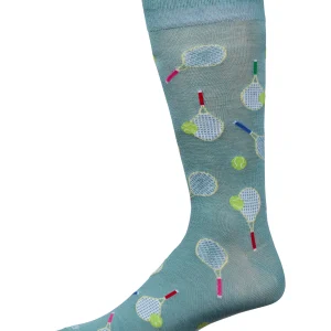 Men's Tennis Rayon From Bamboo Crew Socks
