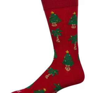 Men's Tree Paradise Holiday Crew Socks