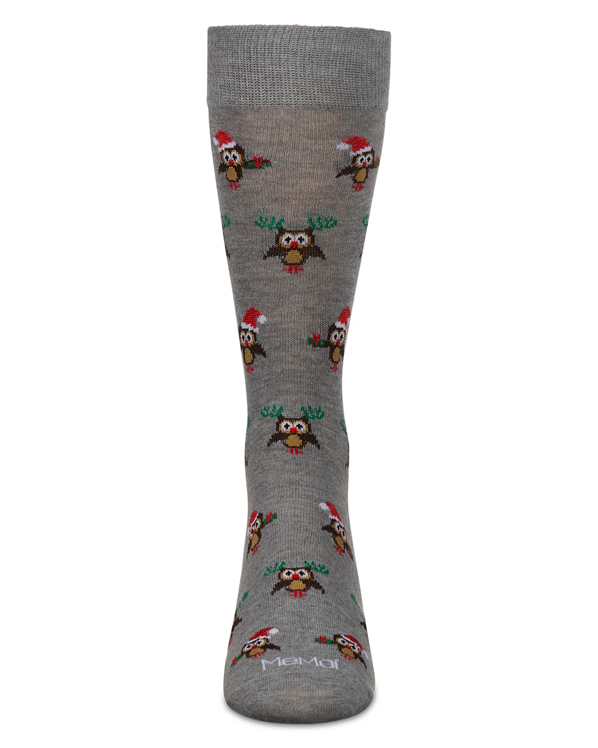 Men's "Owl" Graphics Holiday Novelty Crew Socks – Image 3