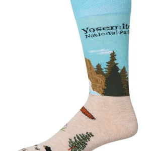Men's Yosemite Rayon From Bamboo Crew Socks