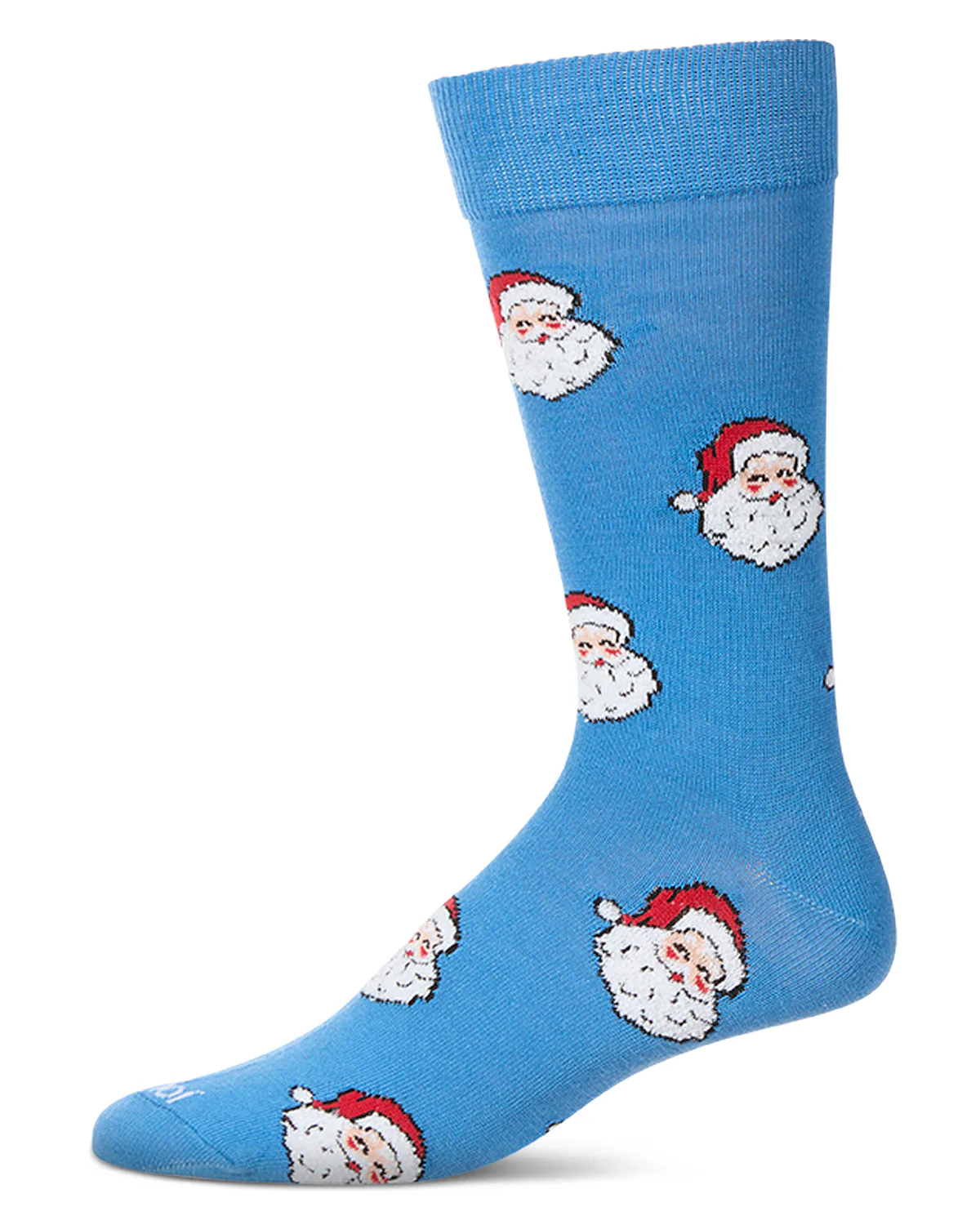 Men's "Retro Santa" Christmas Holiday Novelty Crew Sock – Image 2