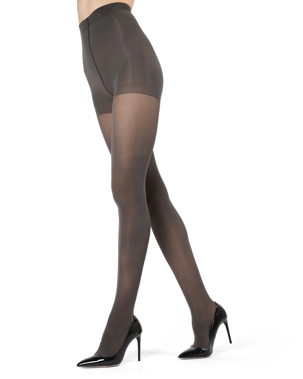 6 Pair Women's Microfiber 60 Denier Control Top Tights – Image 5