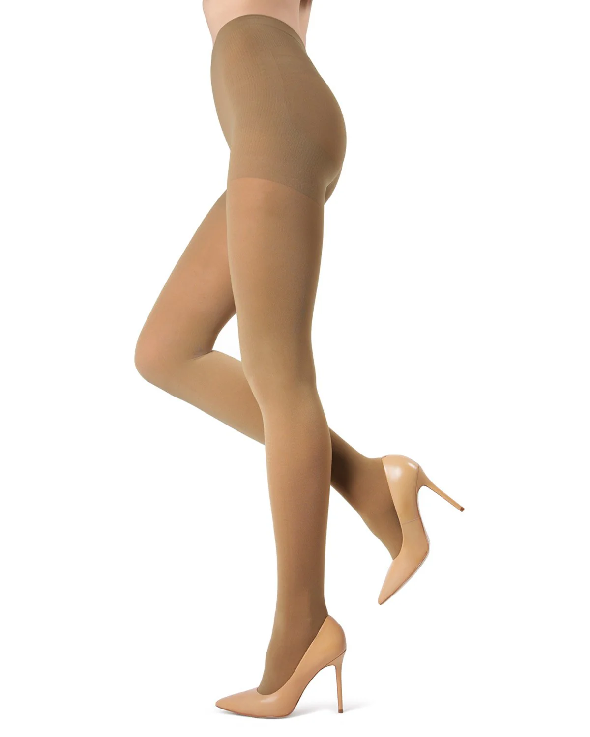 6 Pair Women's Microfiber 60 Denier Control Top Tights – Image 9