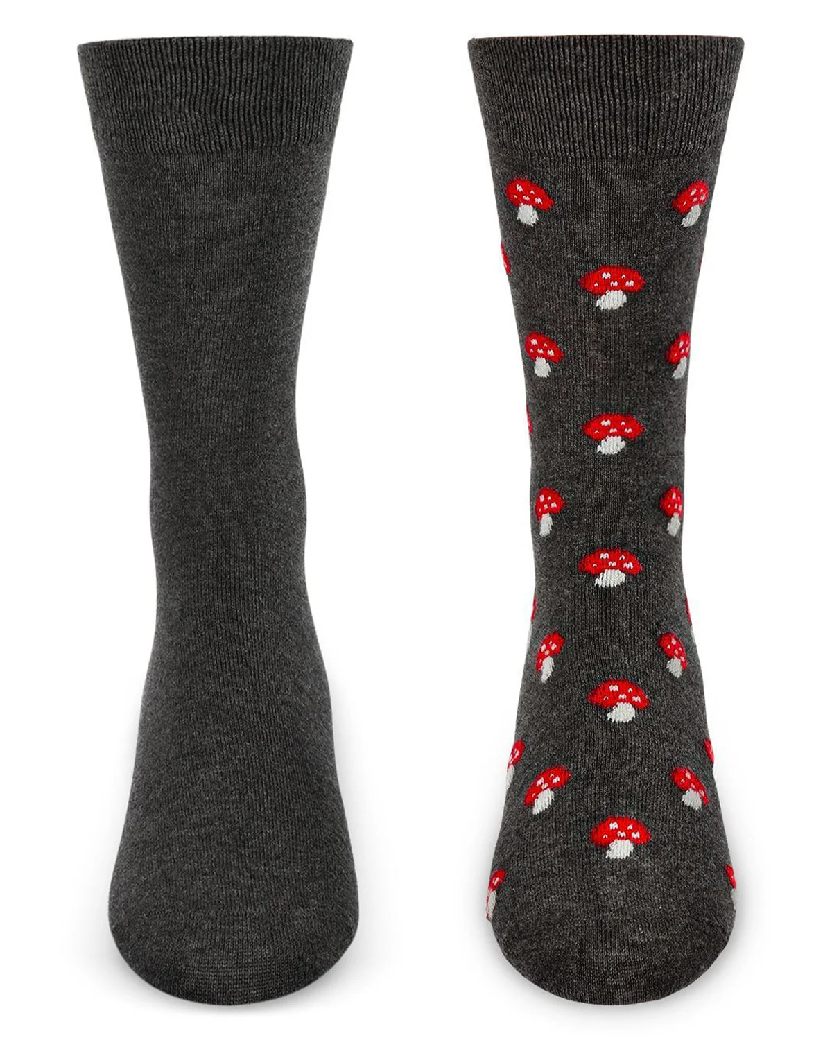 2-Pair Men's Cashmere Blend Assorted Novelty Crew Socks – Image 6