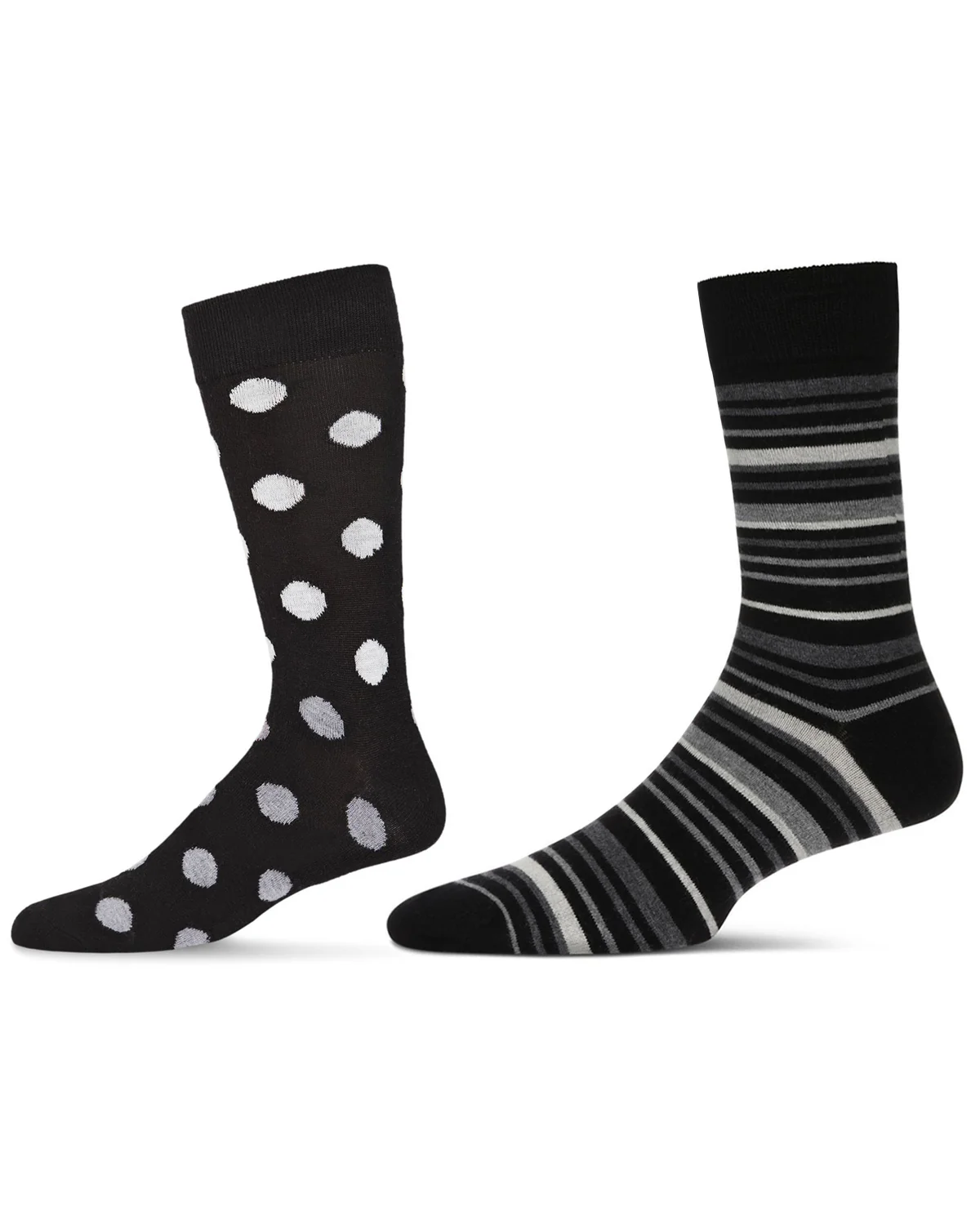 Men's 2 Pair Pack Cashmere Crew Socks – Image 2