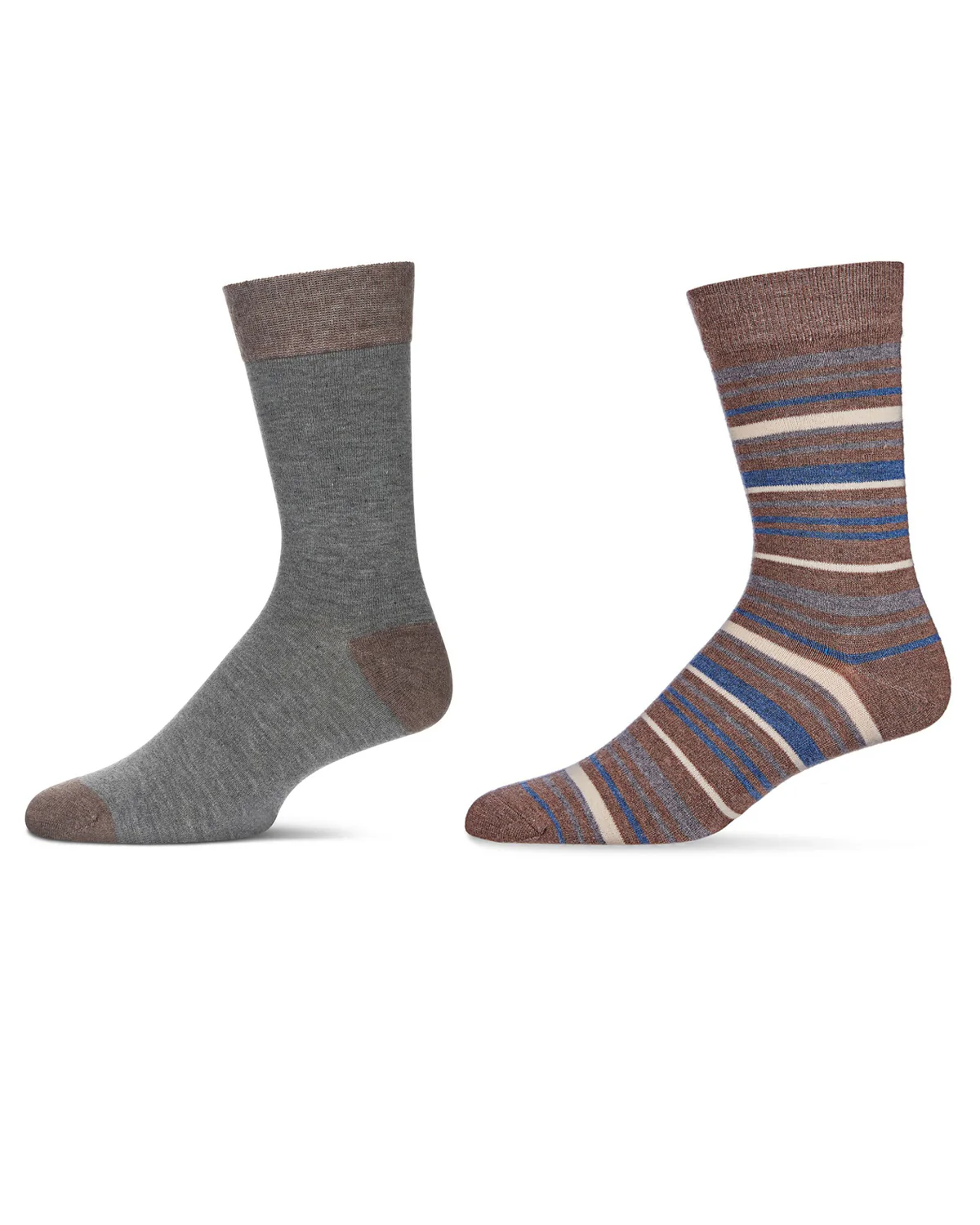 Men's 2 Pair Pack Cashmere Crew Socks – Image 4