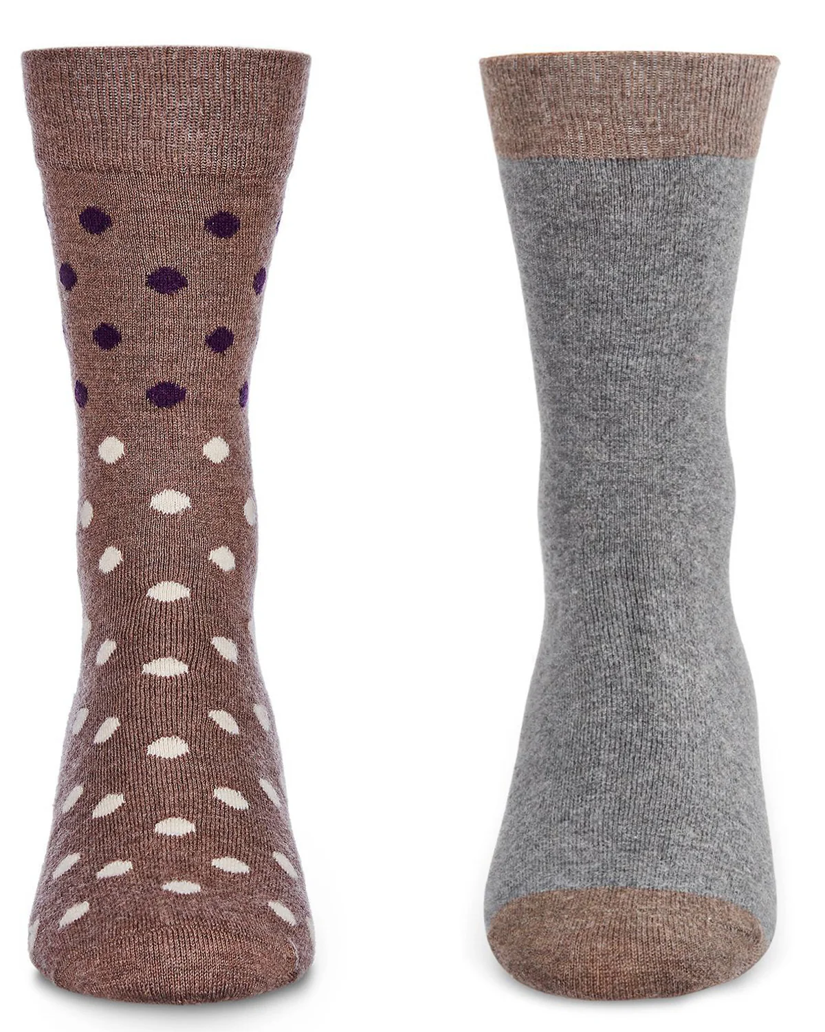 Men's 2 Pair Pack Cashmere Crew Socks – Image 9