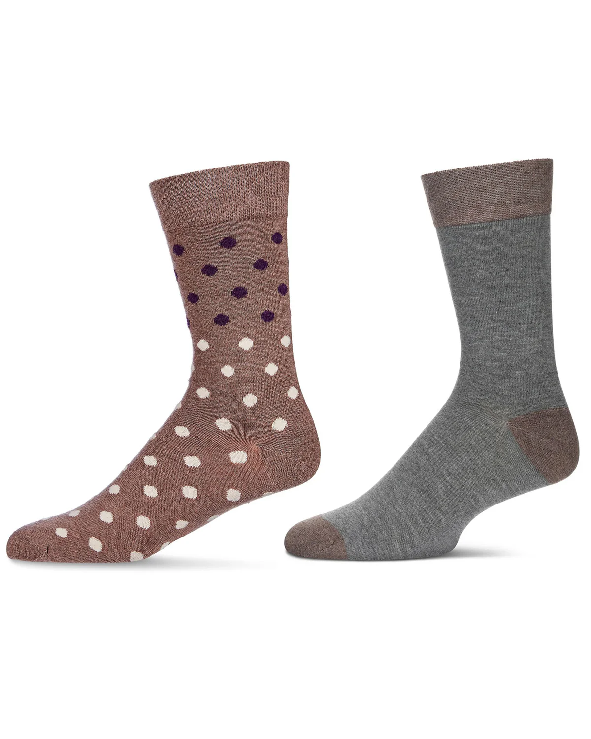 Men's 2 Pair Pack Cashmere Crew Socks – Image 3