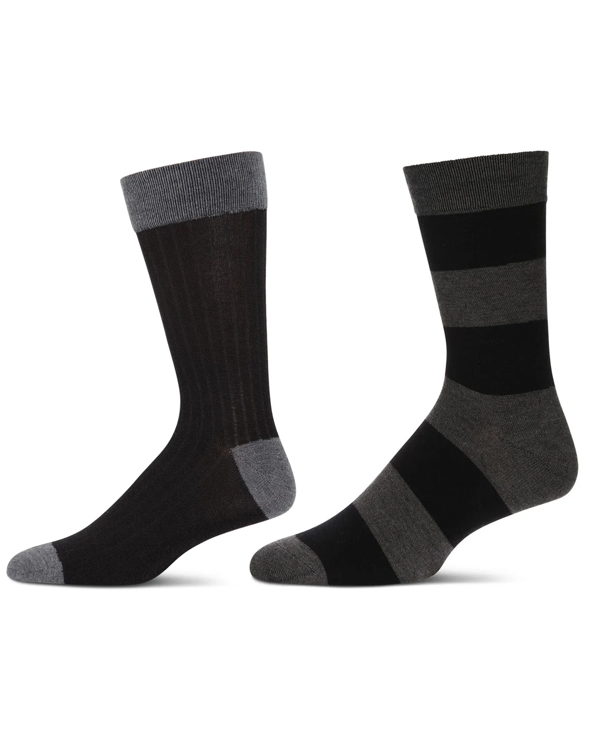 Men's 2 Pair Pack Cashmere Crew Socks – Image 7