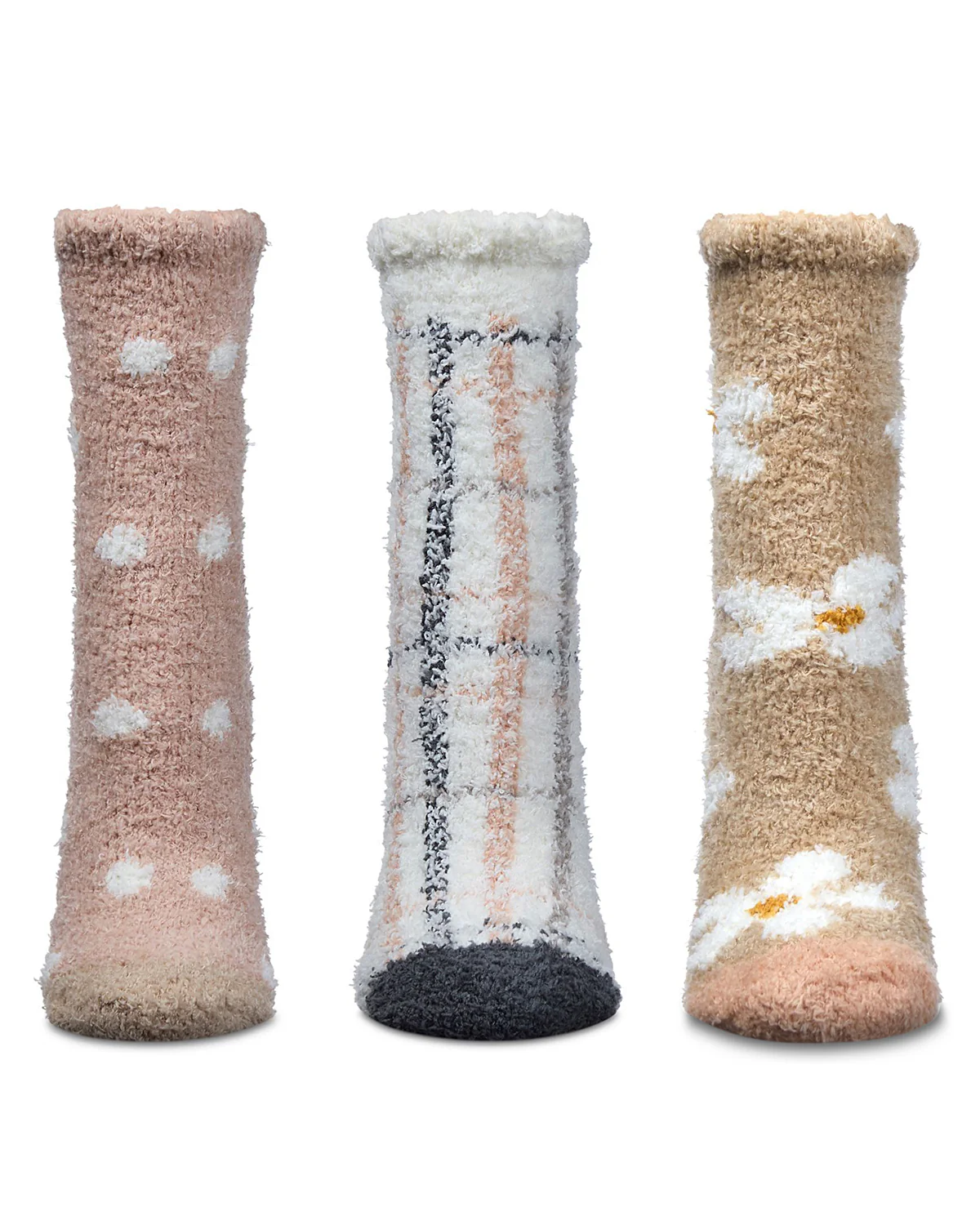 3 Pair Women's Ultra-Plush Novelty Cozy Crew Socks – Image 8
