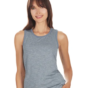 Women's Space Dye Baby Terry Bamboo Blend Racerback