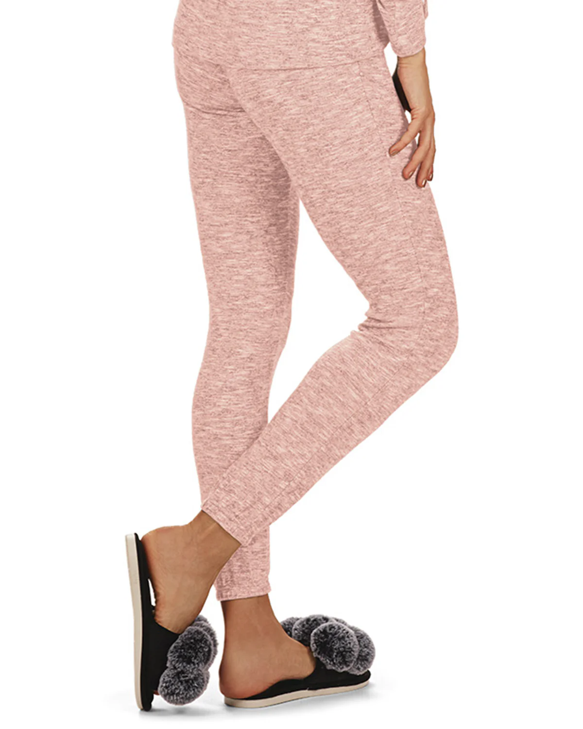 Women's Mid-Rise Jogger Pants Bottom With Tapered Legs – Image 6