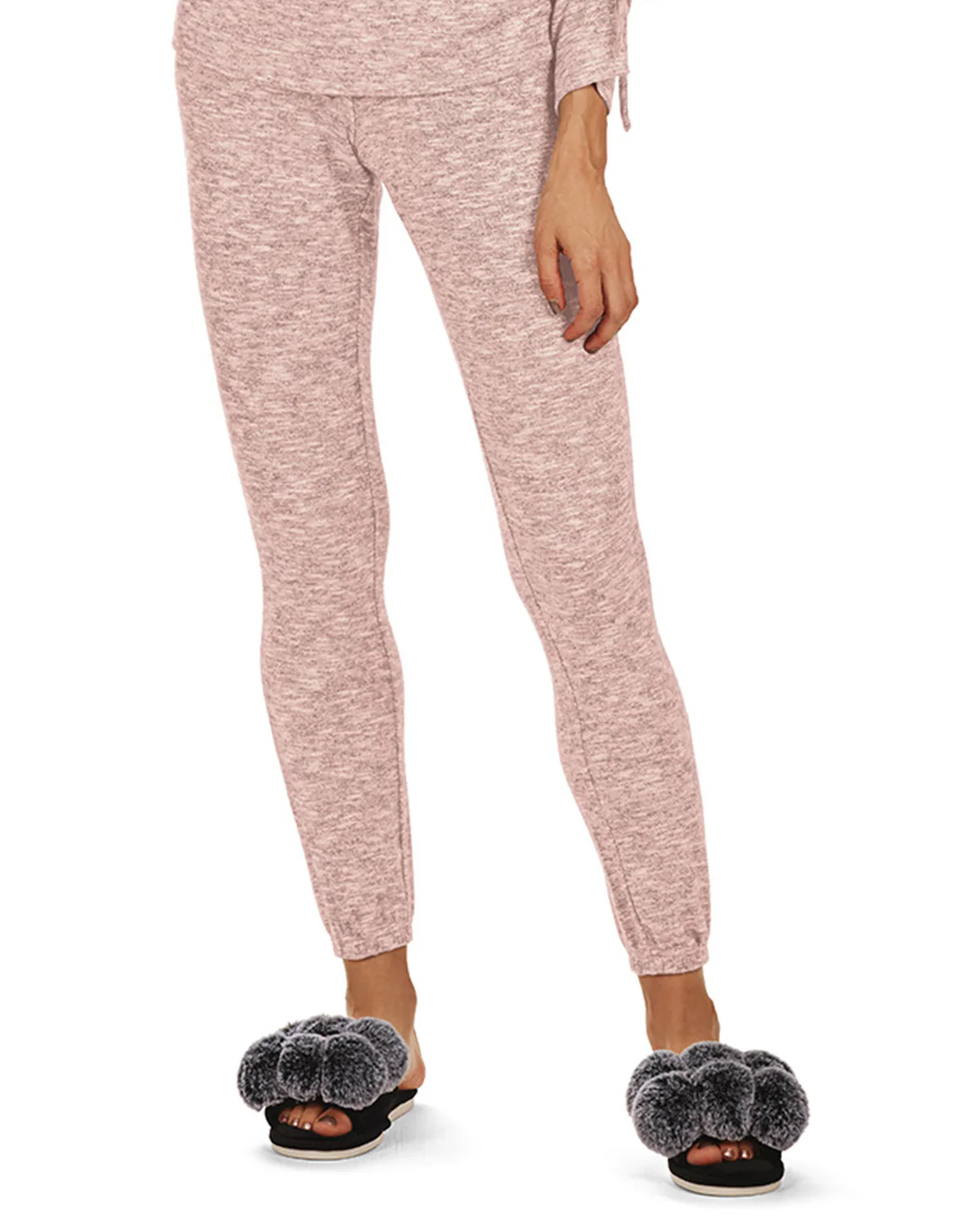 Women's Mid-Rise Jogger Pants Bottom With Tapered Legs – Image 4