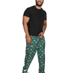 Men's Touchdown Two Piece PJ Set in a Bag