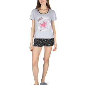 Women's Sagittarius Zodiac Sign PJ Short Set