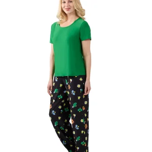 Women's Pickleball Princess Two Piece PJ Set In A Bag