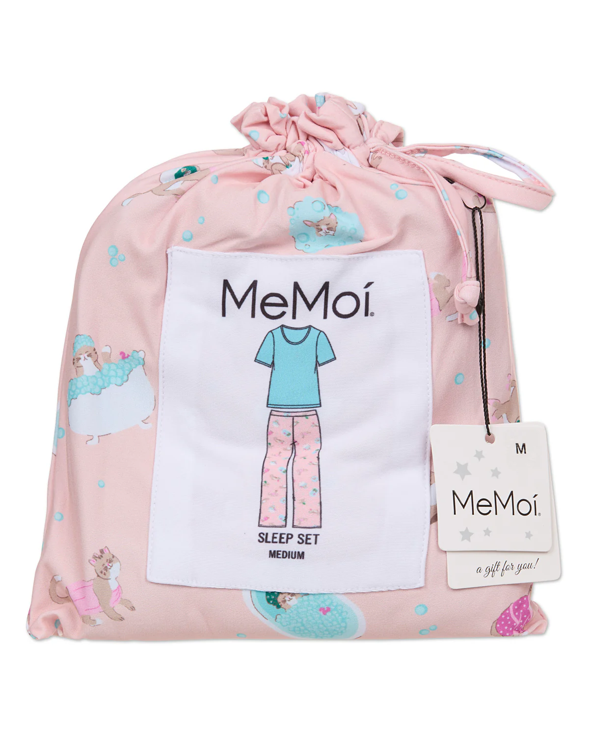 Women's Spa Kitty Two Piece PJ Set In A Bag – Image 5