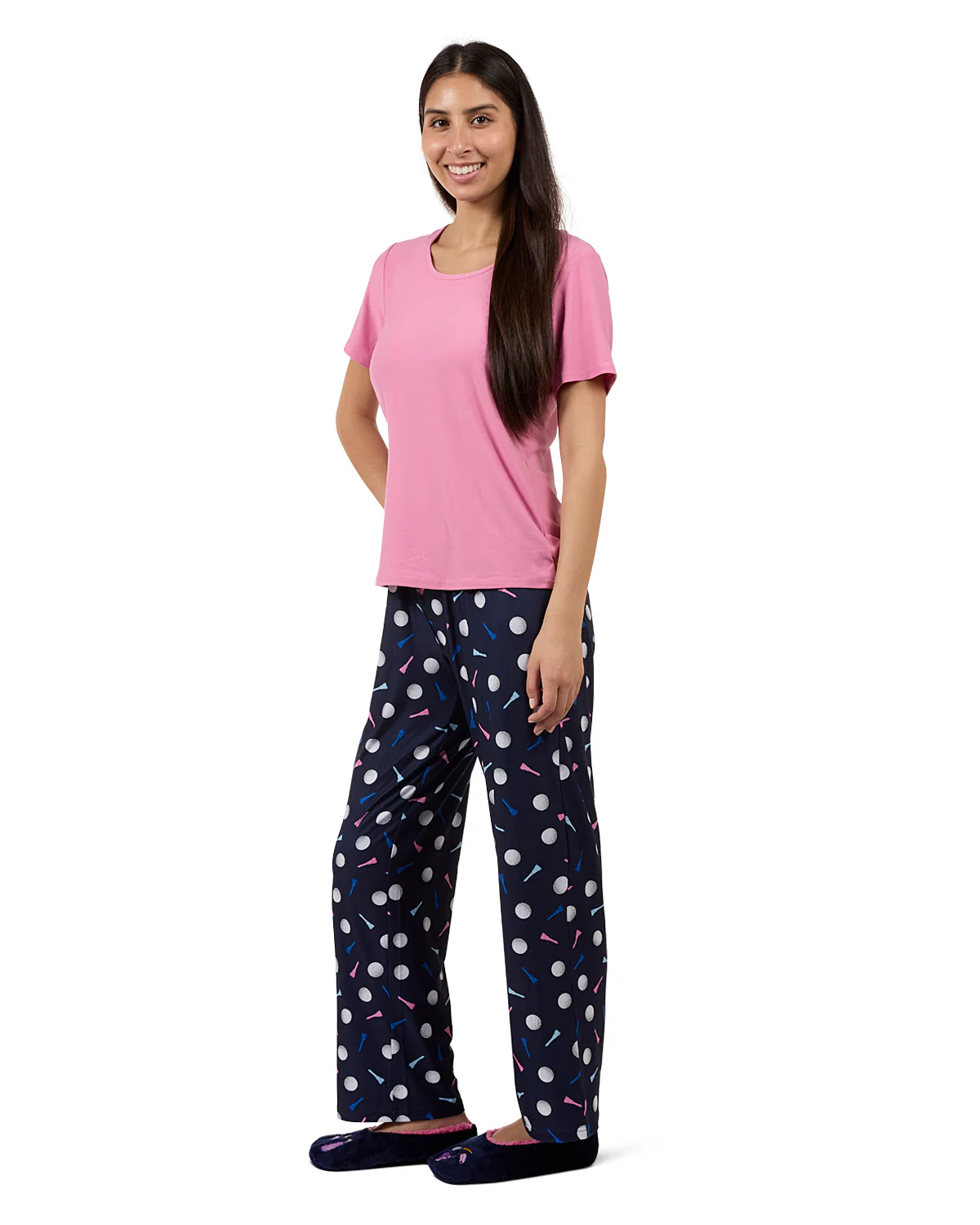 Women's Tee-Time 2 Piece PJ Set In A Bag – Image 5