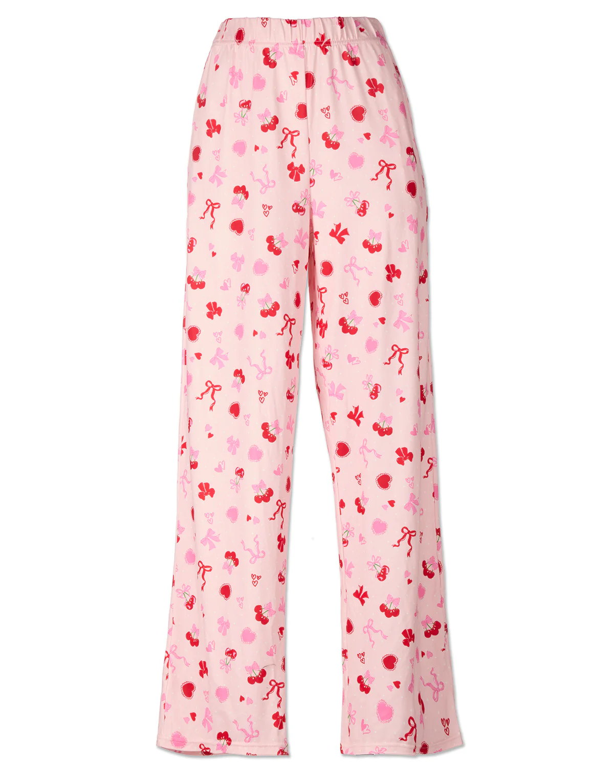 Women's "Cherry & Bows" Pull-On PJ Pant In Bag – Image 7