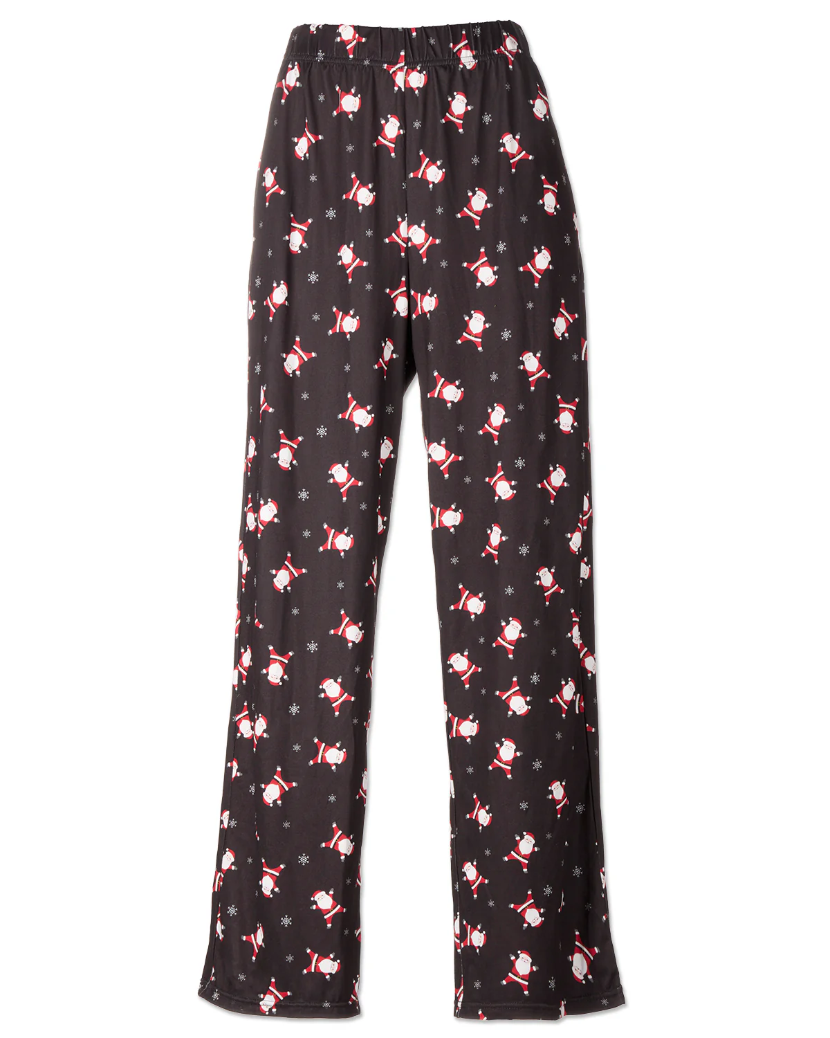 Women's "Tossed Santa" Pull-On PJ in a Bag – Image 4