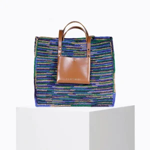 Cabas Raphia Pacifique Tan