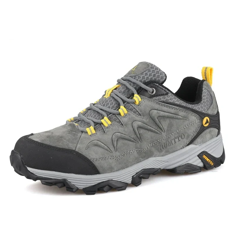Men's Waterproof Leather Hiking Shoes: Versatility in Camping, Hunting and Mountaineering