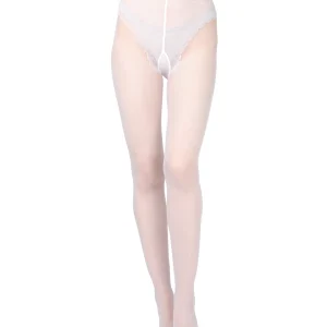 Women's Cherish Lace Bikini Brief 20 Denier Sheer Pantyhose