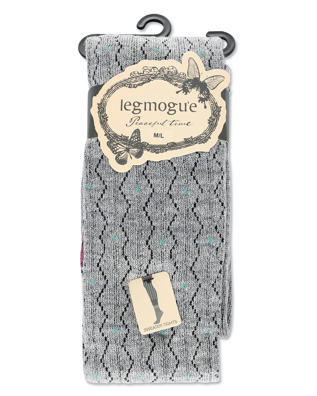 Women's Designernate Cotton Blend Multi-Pattern Sweater Tights – Image 6