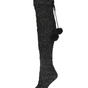 Women's Interdiamond Chunky Knit Over The Knee Warm Sock