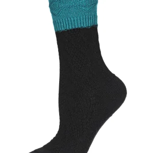 Women's Diamond Bits Soft-Fit Two-Tone Crew Sock