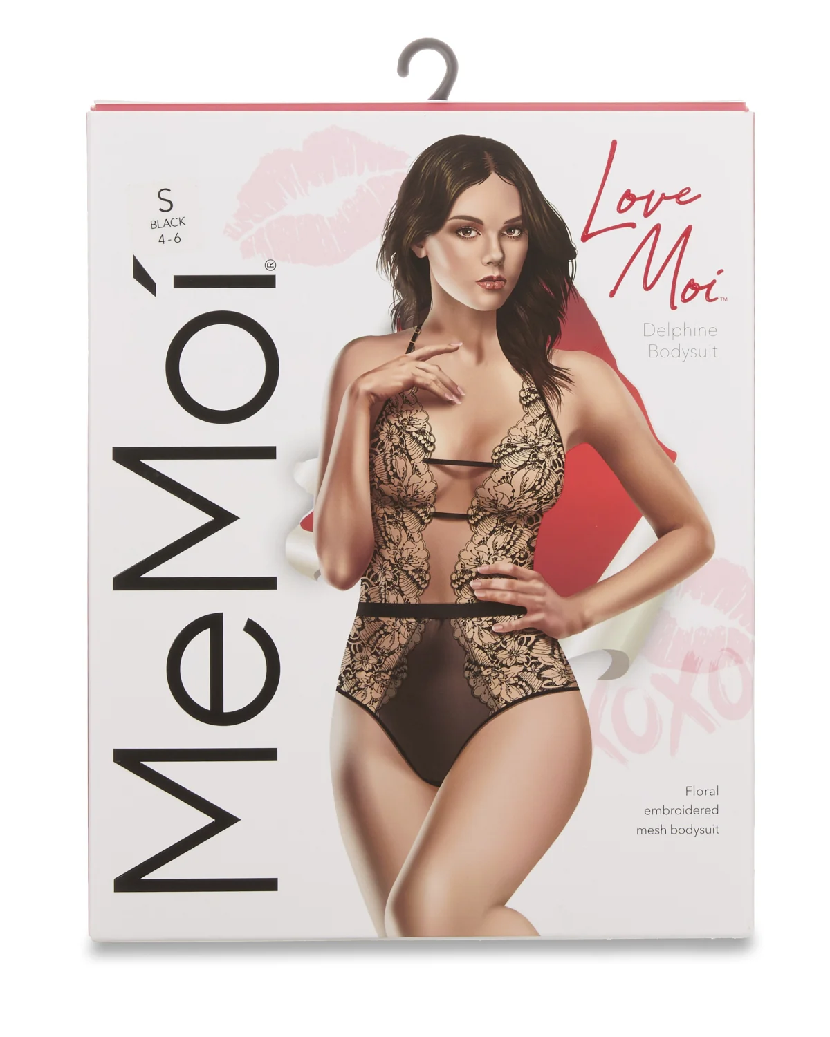 Women's Delphine Sultry See-Through Bodysuit – Image 5