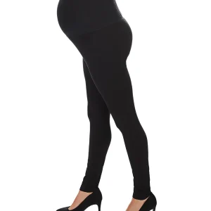 Women's Maternity Cotton Blend Comfort Stretch Leggings