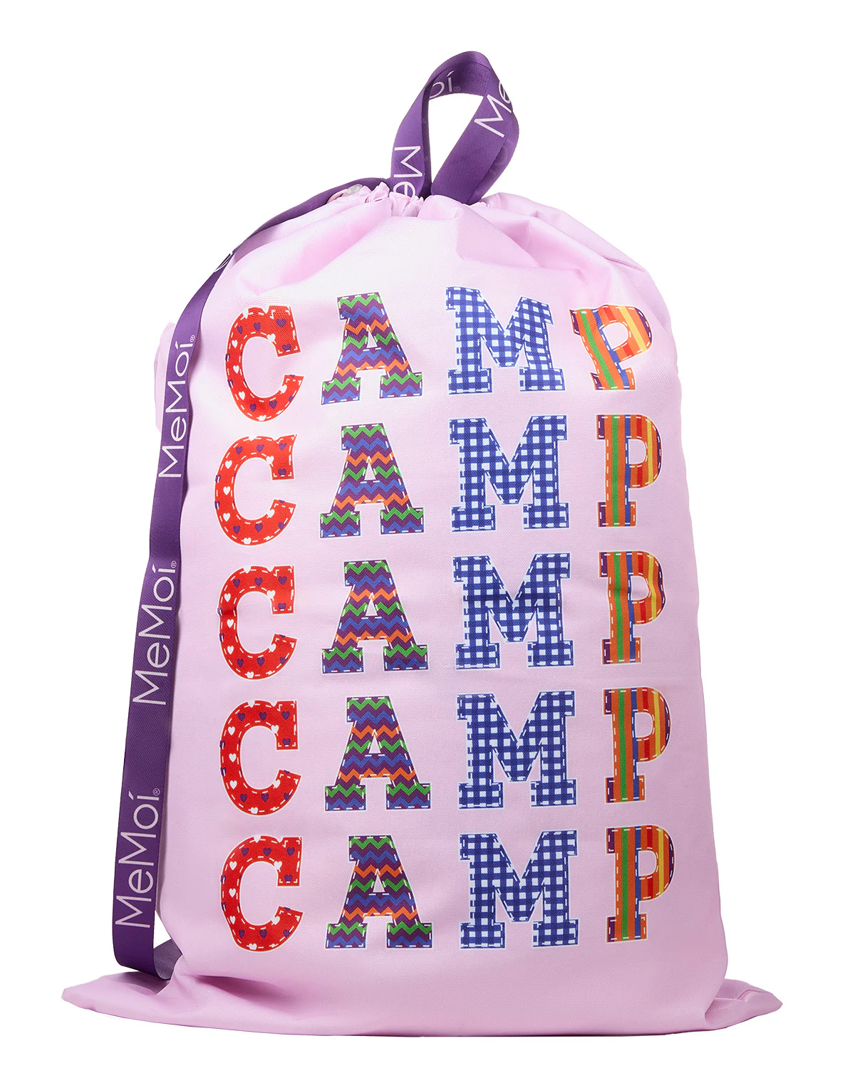 Camp Camp Camp Laundry Wash Bag with Shoulder Strap – Image 3