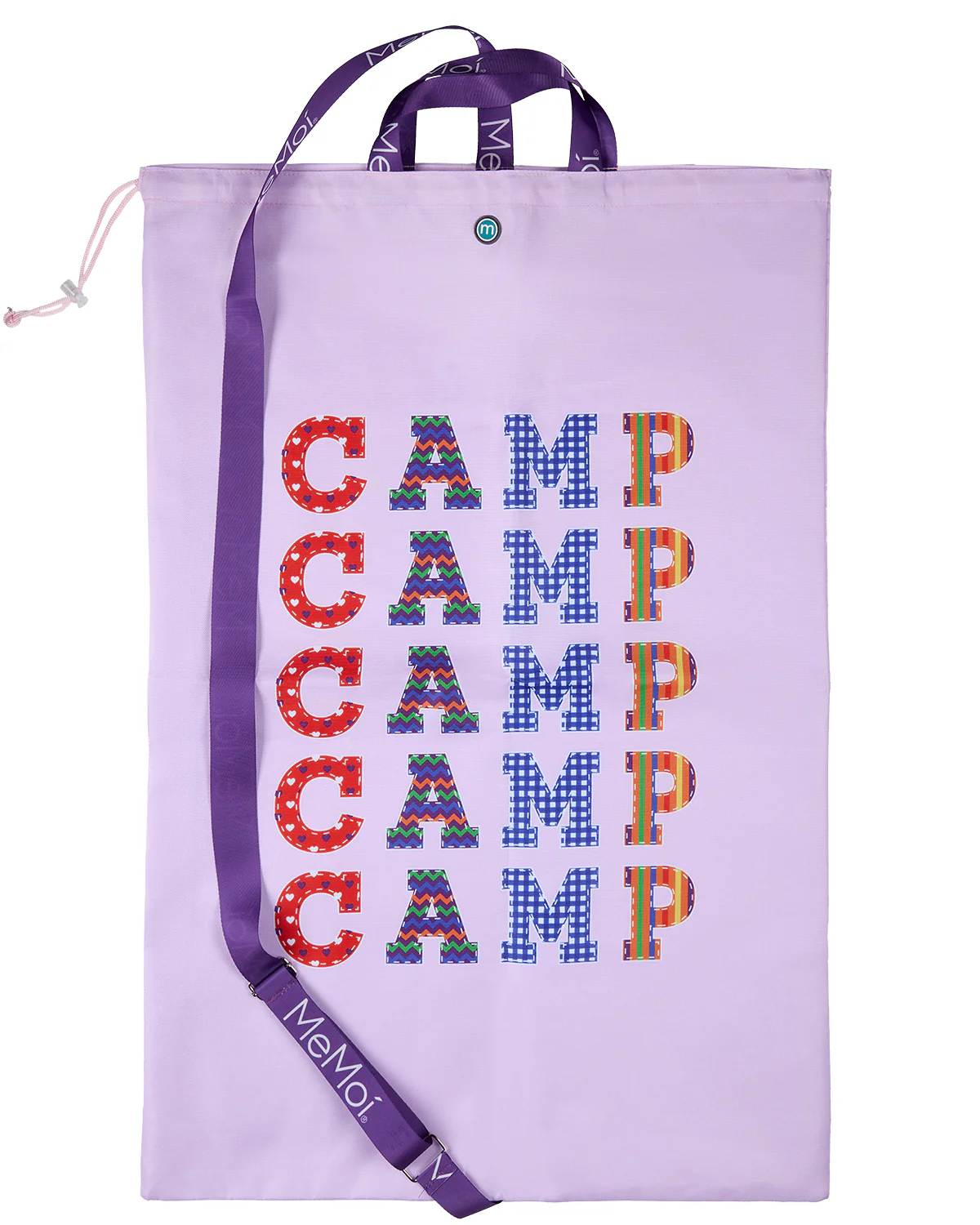 Camp Camp Camp Laundry Wash Bag with Shoulder Strap – Image 4