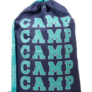 Camp Camp Camp Laundry Wash Bag with Shoulder Strap