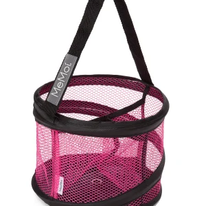 Collapsible Portable 3-Pocket Mesh Shower Caddy