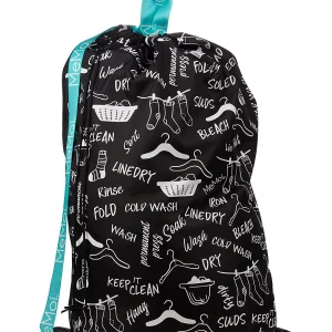 Kids Unisex Wash-A-Thon Camp Laundry Bag with Shoulder Strap