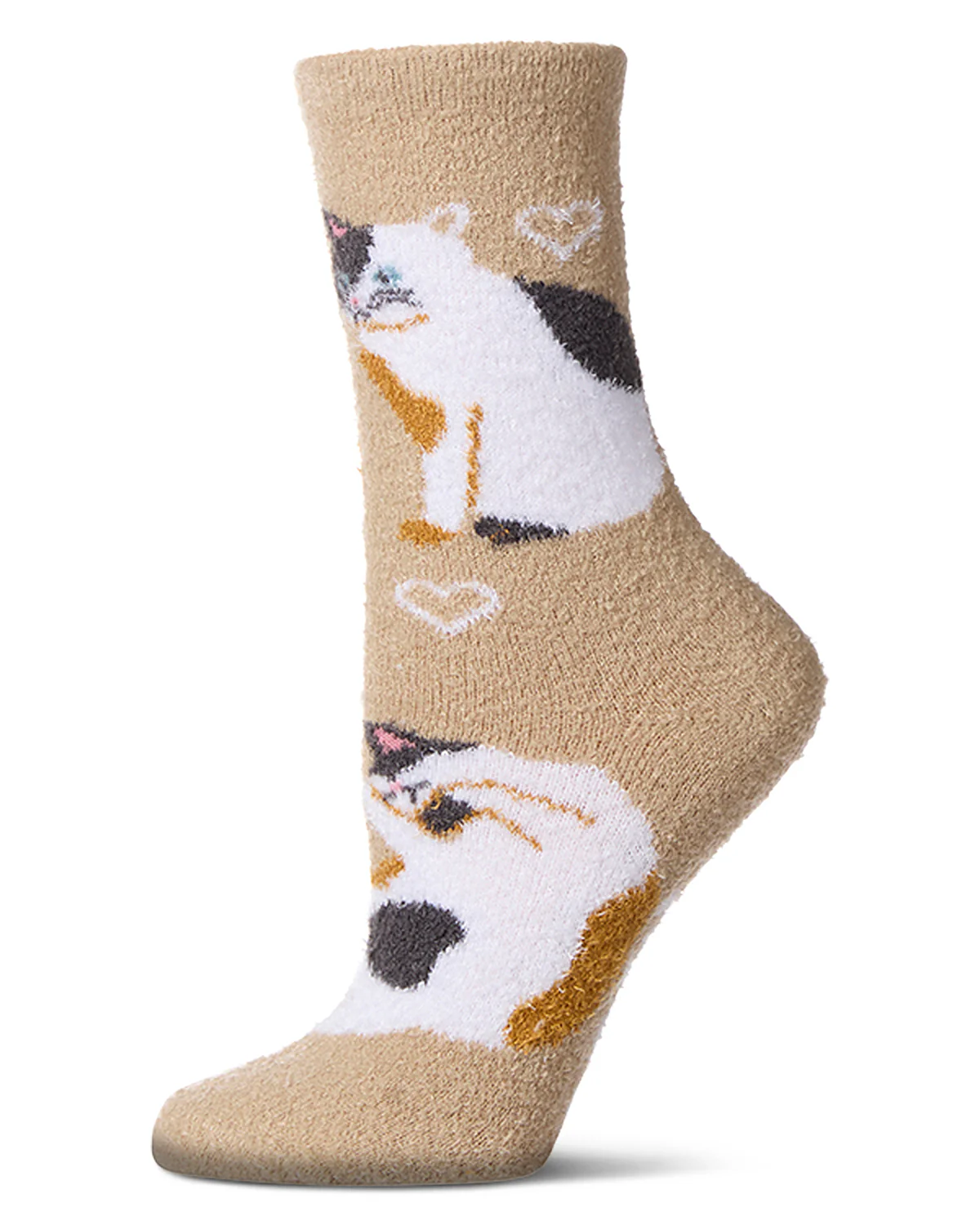 Women's Cat Themed SuperSoft Cozy Crew Sock – Image 2