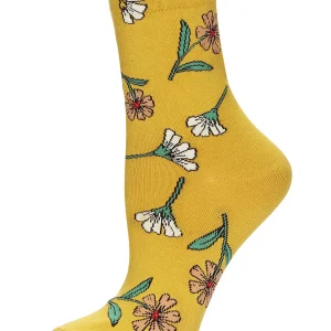 Women's Whimsy Floral Crew Socks