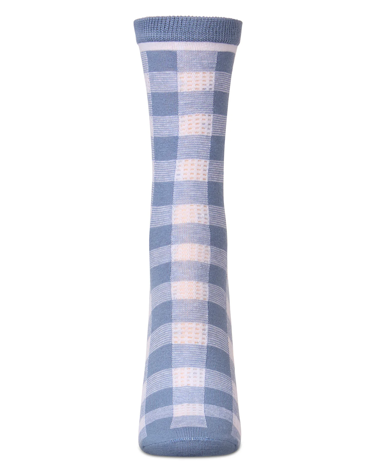 Women's Gingham Checkerboard Crew Socks – Image 3