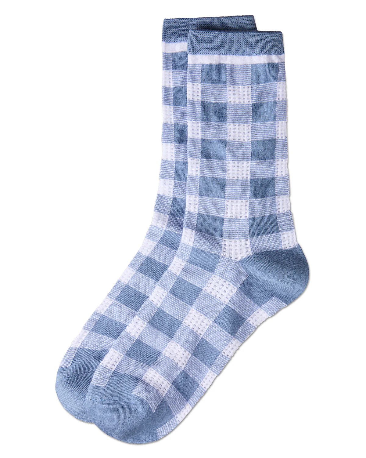 Women's Gingham Checkerboard Crew Socks – Image 4