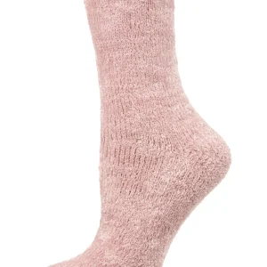 Women's Velour Luxe Plush Crew Socks