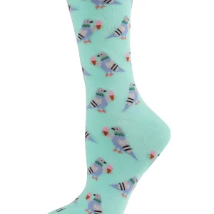 Feed the NYC Pigeons Bamboo Blend Crew Socks